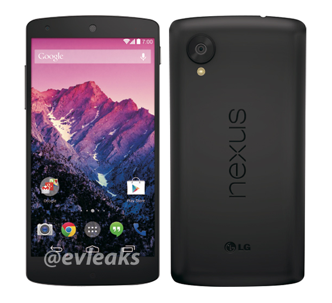 A new Nexus 5 press render leaks