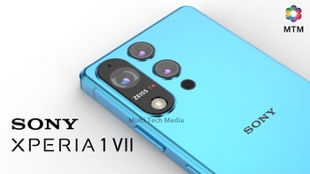 Sony Xperia 1 VII render