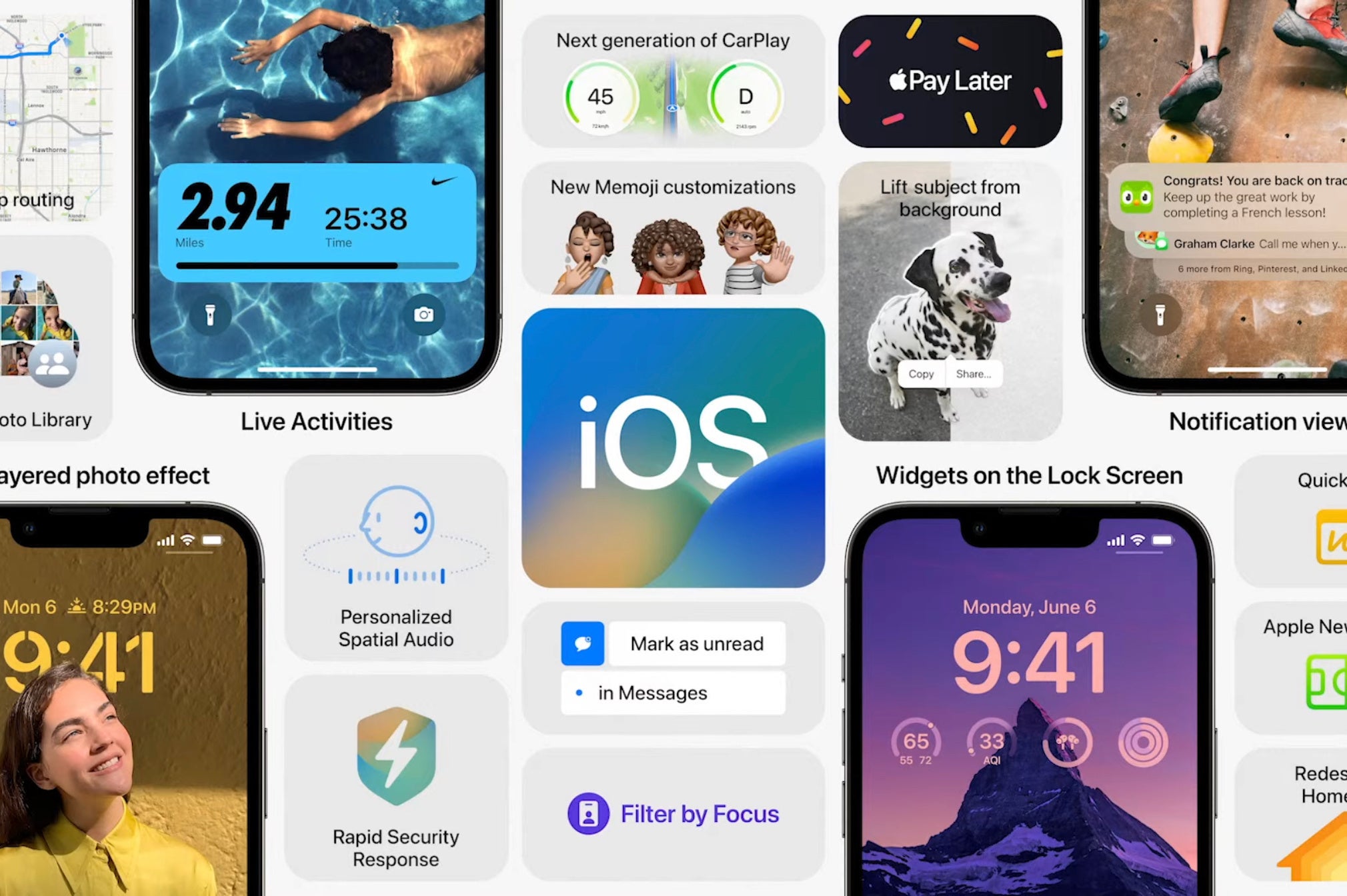 iOS 16 release date, features, device list