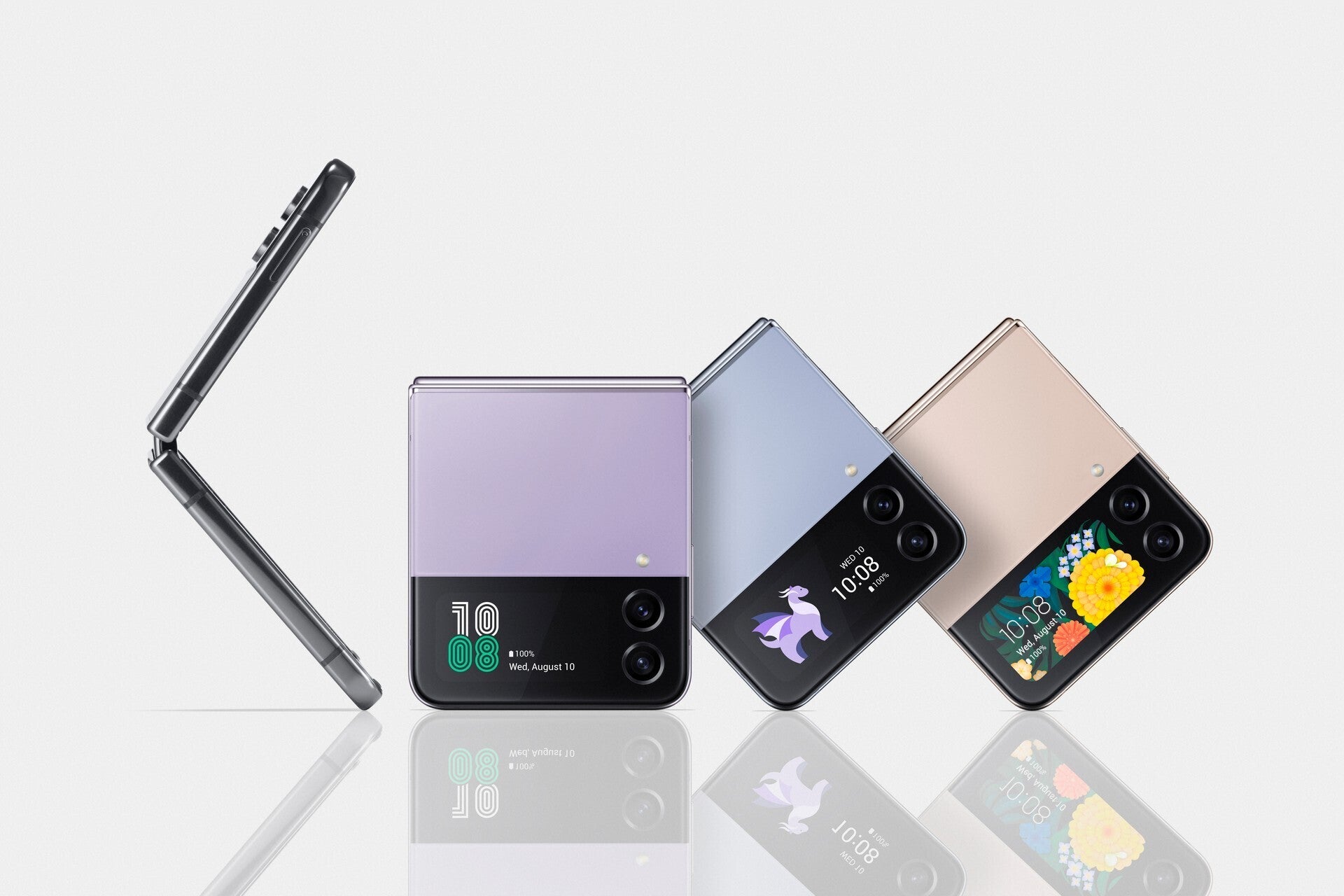 Foldable Galaxy Z Flip 3 pictured from every angle in more gorgeous colors  - PhoneArena