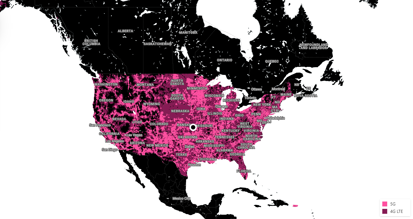 The T-Mobile 5G coverage map - 5G network coverage, phones, news and safety