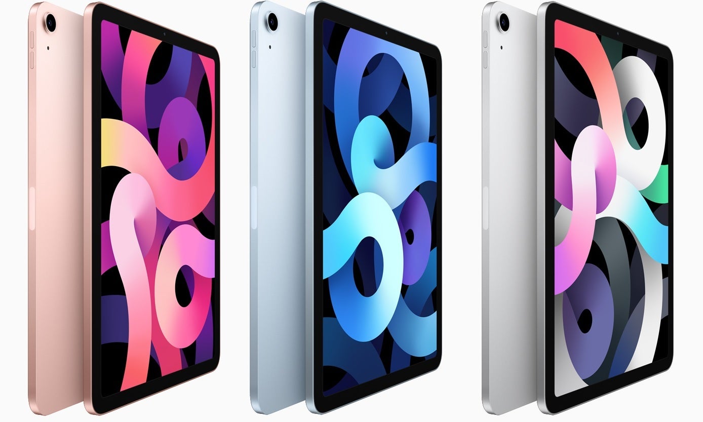 The rumors were correct! The new iPad Air 4 will sport a modern design and fresh new colors.