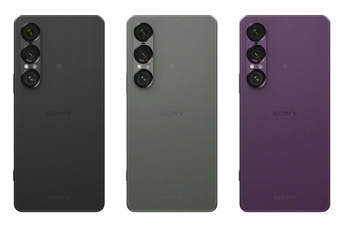 The Xperia 1 VII colors | Image by Sony - Sony Xperia VII release date, price and features