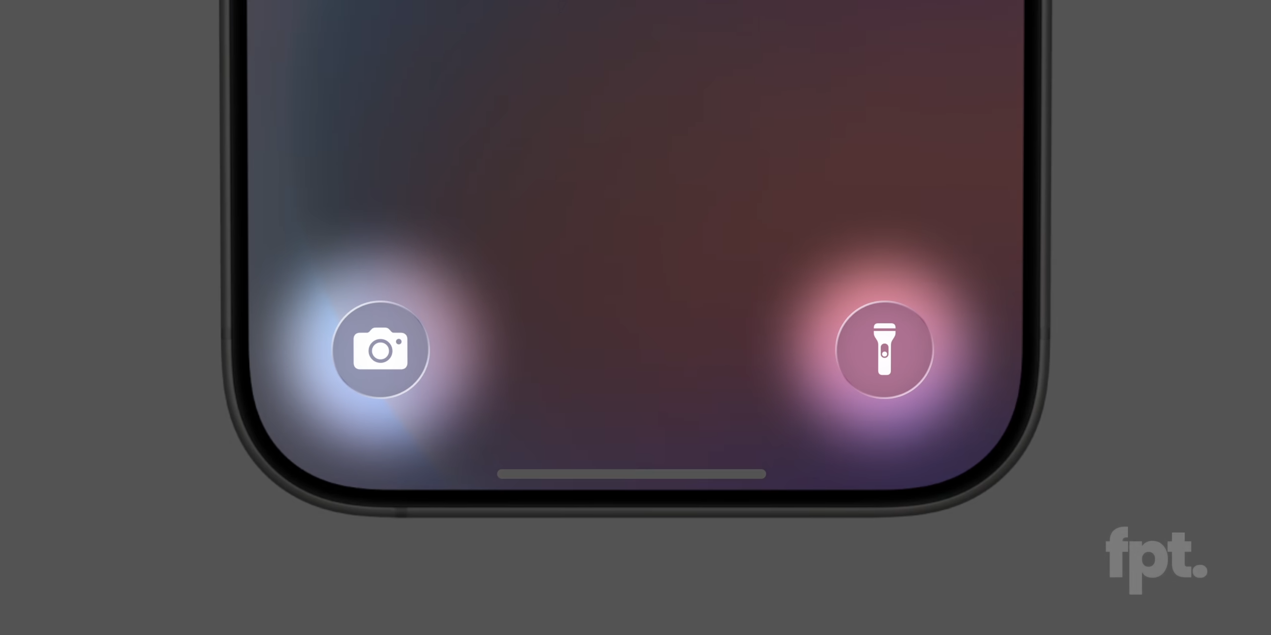 iOS 26 might adopt shimmering lock screen shortcut icons (Image Credit-Front Page Tech) - iOS 26: Release date expectations, new features, and compatible iPhones