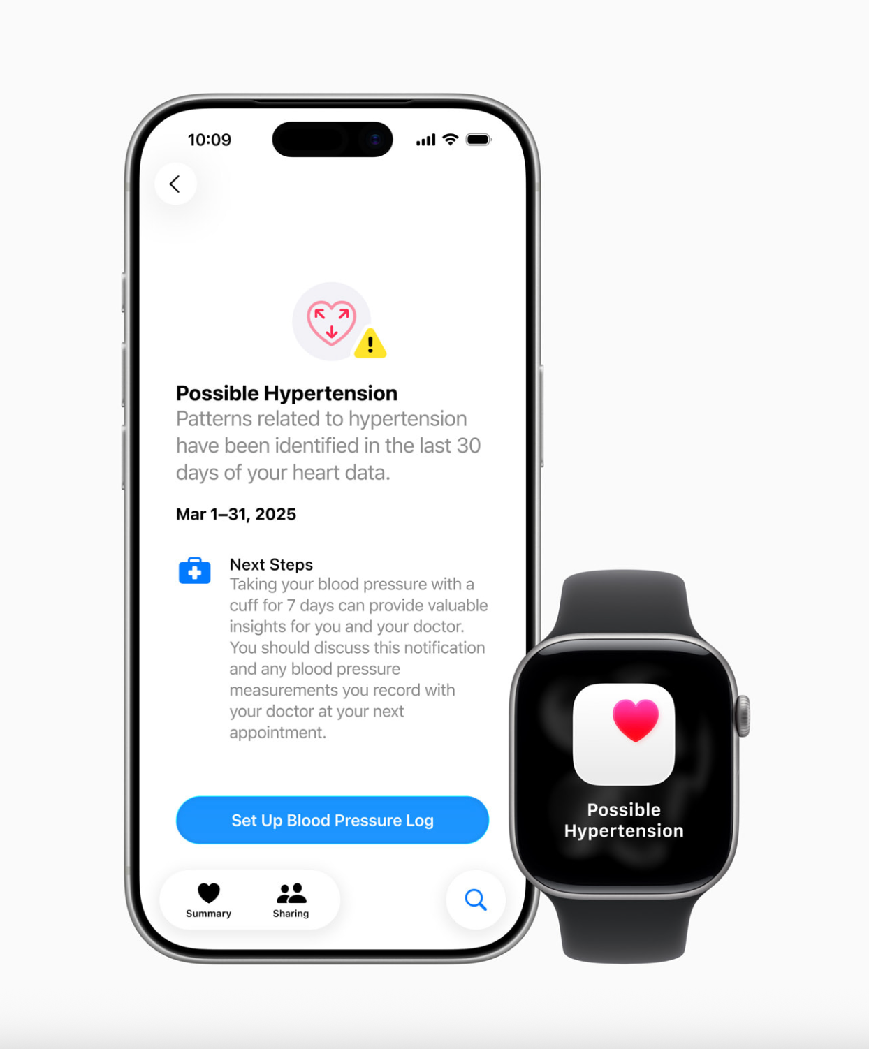Hypertension notifications. | Image Credit - Apple - Apple Watch Series 11 release date, price and features