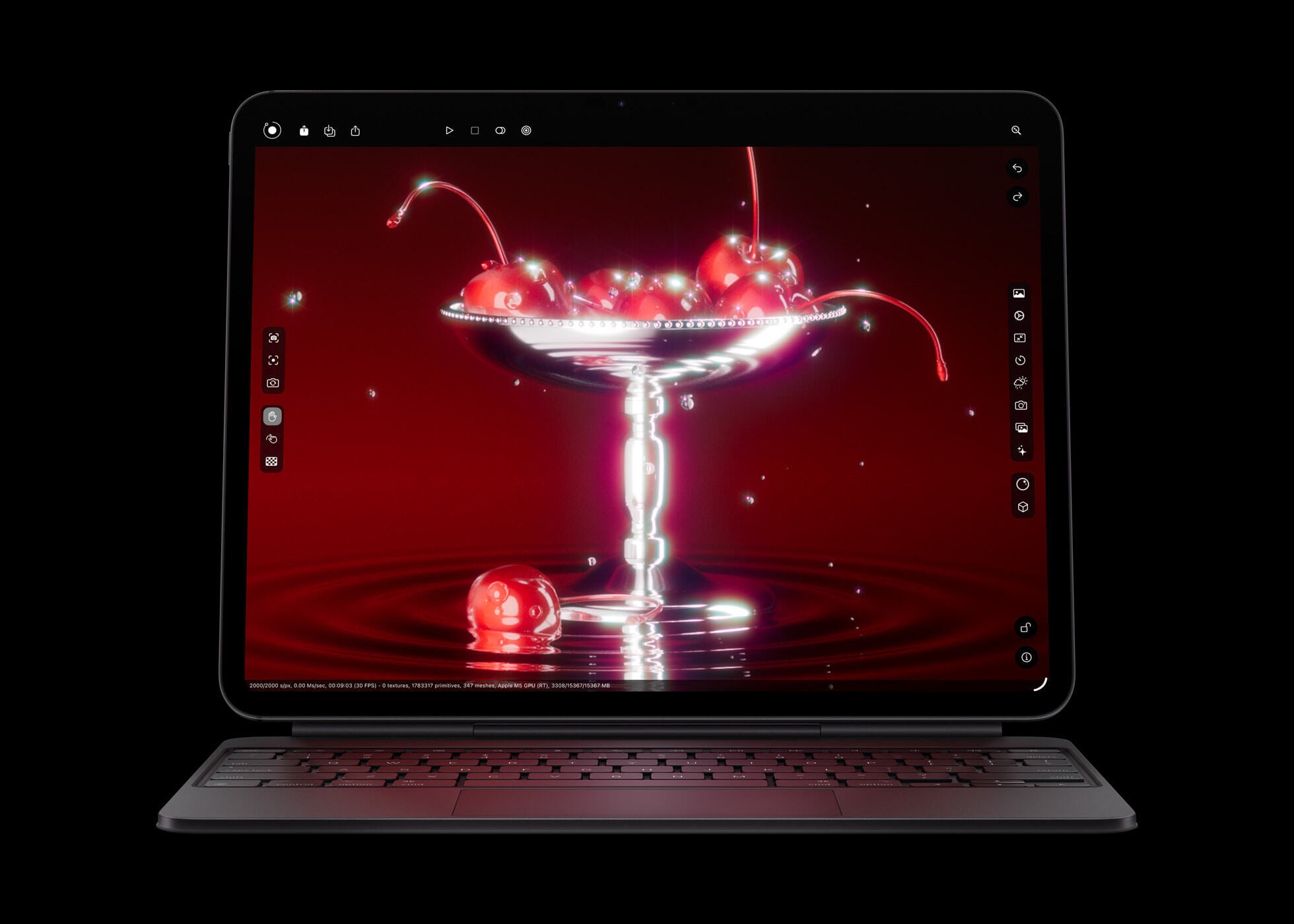 The new iPad Pro incorporates a third-generation ray-tracing engine for superfast 3D rendering. | Image credit – Apple - iPad Pro M5 (2025) release date, price and features