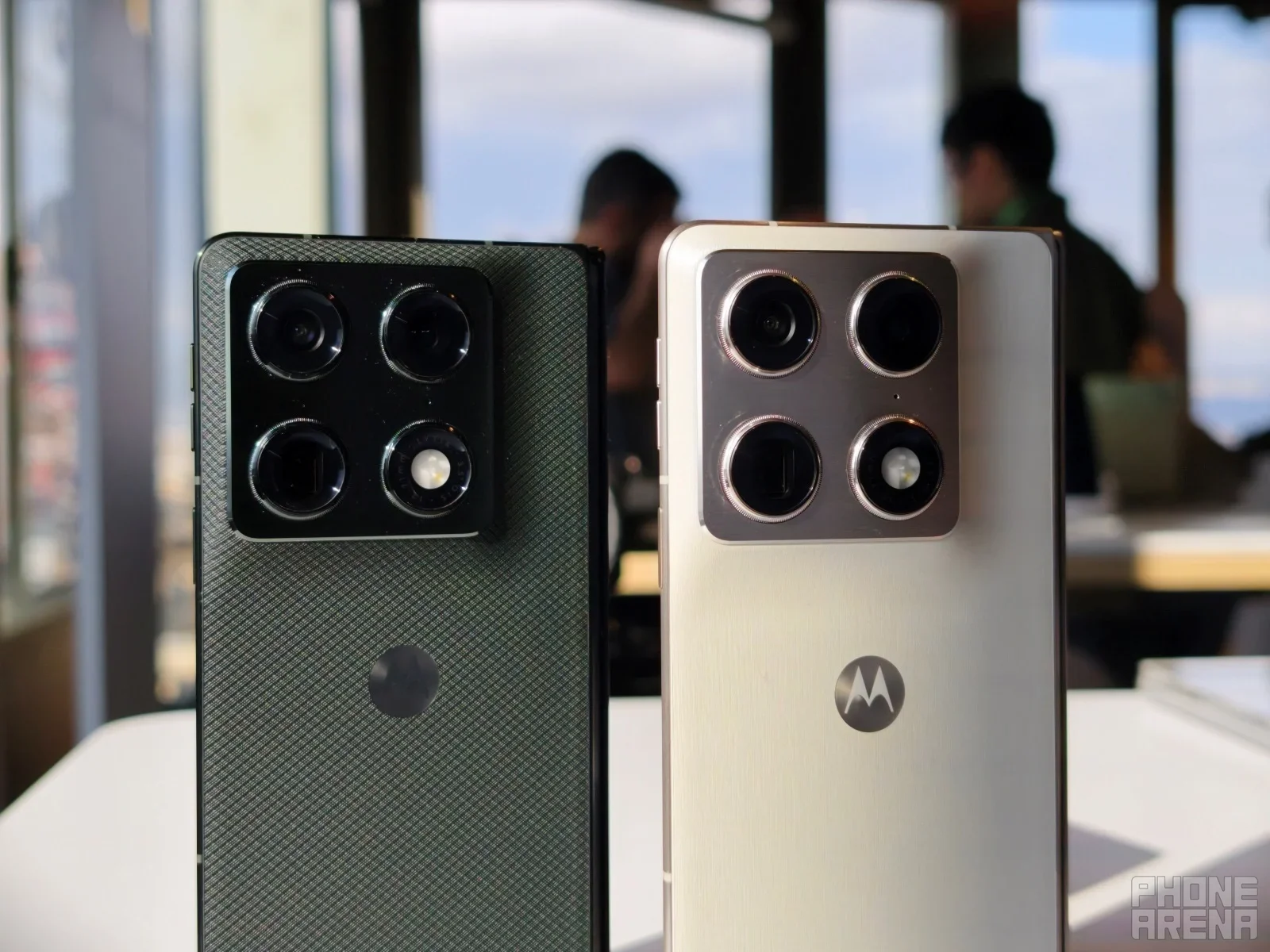 The two color options of the Razr Fold. | Image by PhoneArena - Moto Razr Fold release date expectations, price estimates and upgrades