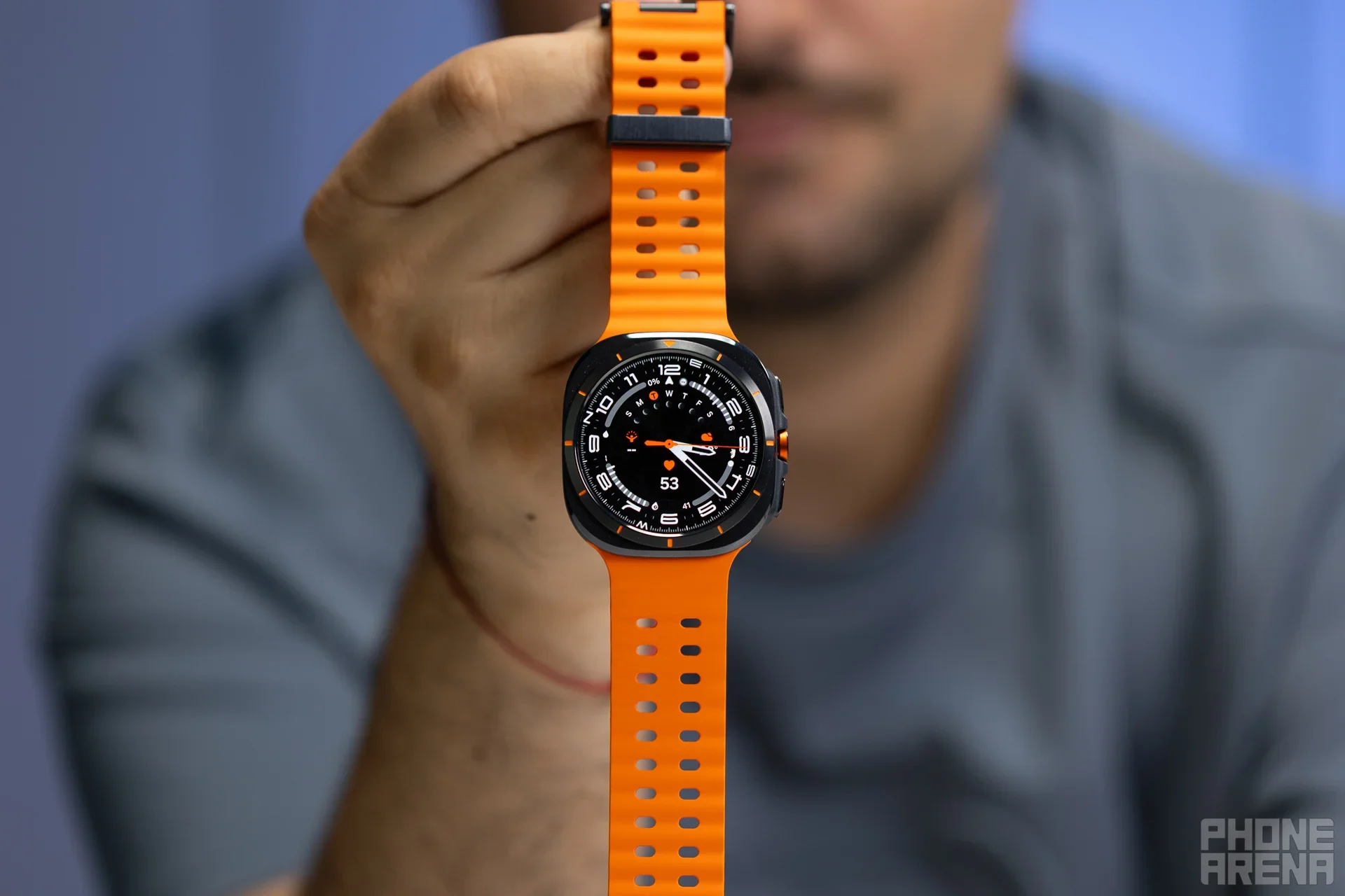 The Galaxy Watch Ultra's design. | Image by PhoneArena - Samsung Galaxy Watch Ultra 2 release date expectations, price estimates, and upgrades