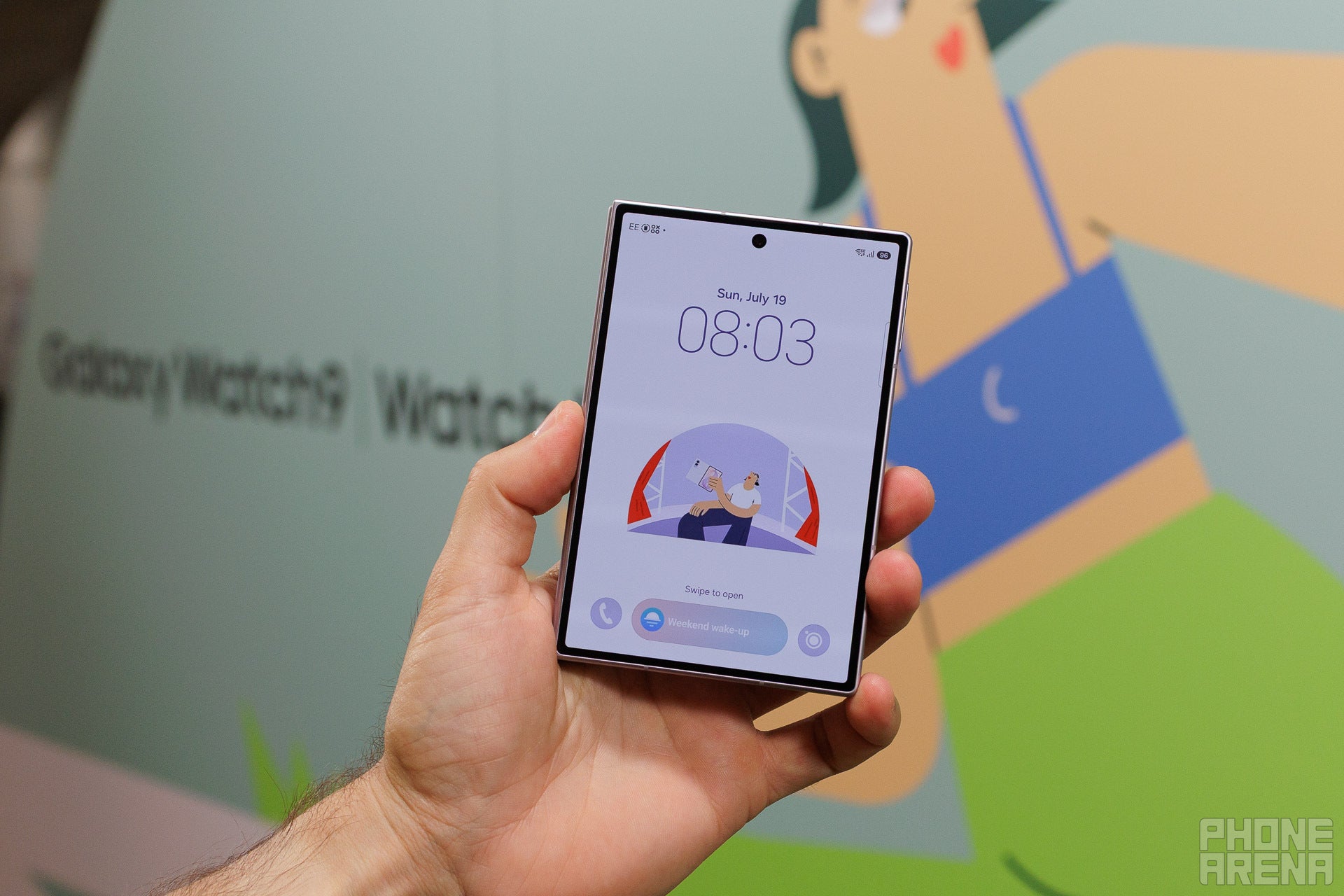 Galaxy Z Fold 8's cover display. | Image by PhoneArena - Galaxy Z Fold 8 release date, price, specs, and must-know features