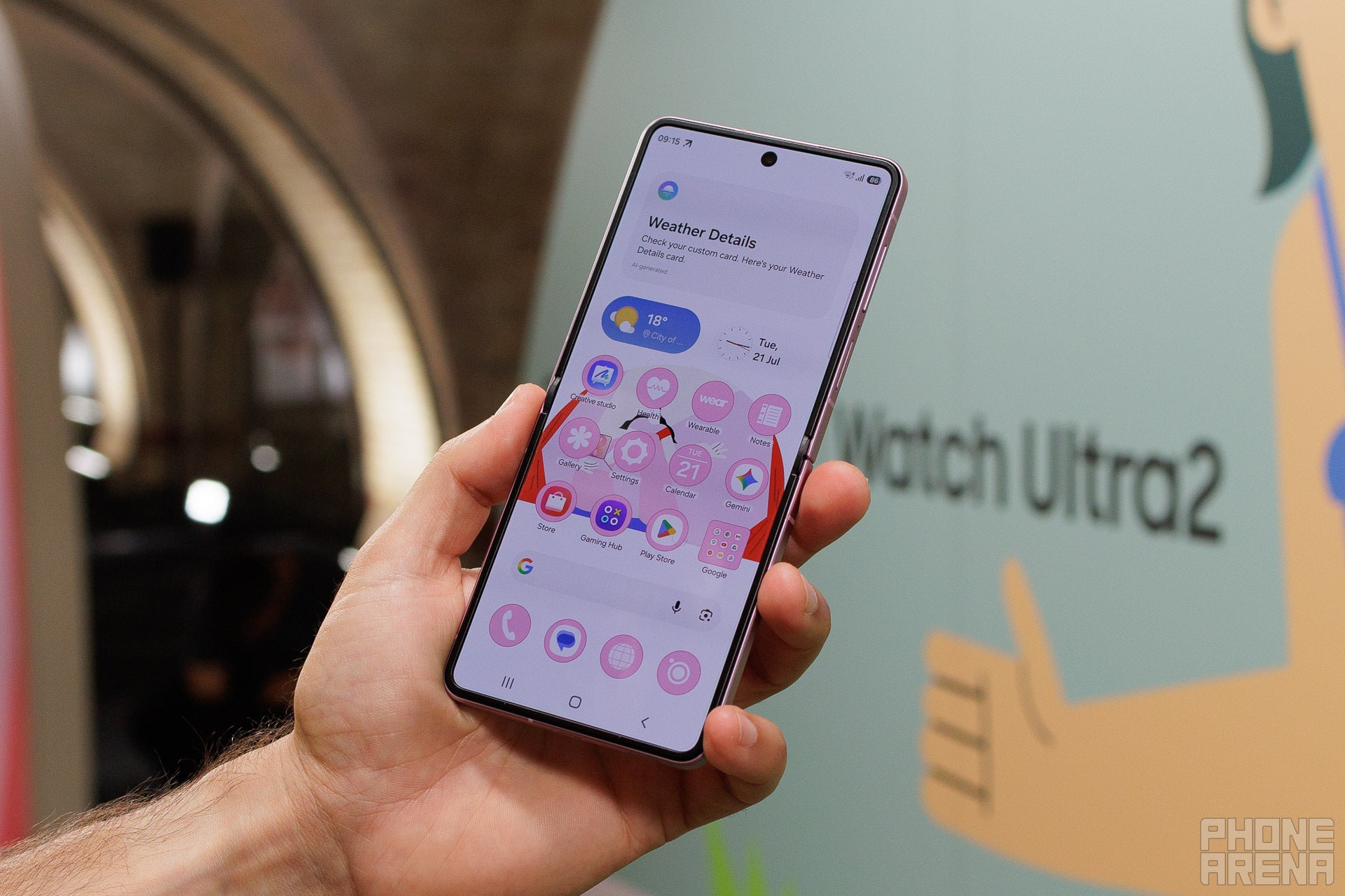 Galaxy Z Flip 8. | Image by PhoneArena - Galaxy Z Flip 8 release date, price, specs, and must-know features