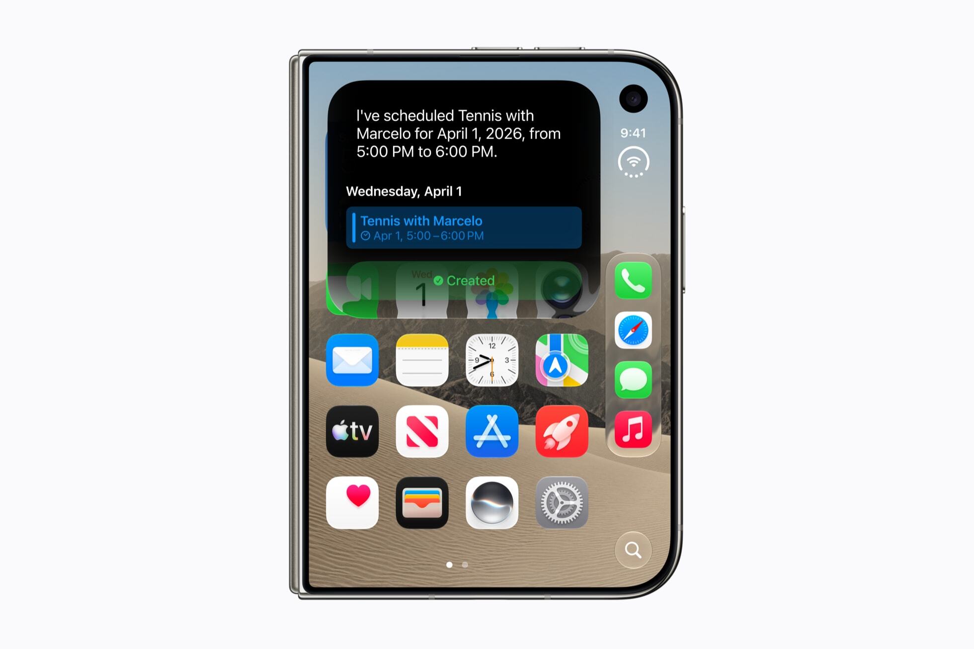 iPhone Duo in folded form. | Image by Apple - Apple's iPhone Duo: release date, price, specs, and must-know features