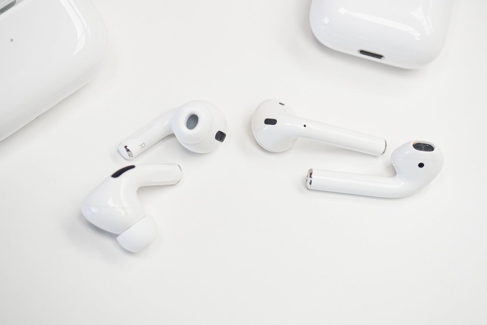 Current Apple AirPods Pro and entry-level AirPods