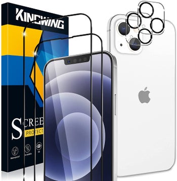 KINGWING Glass Protector for iPhone 13 mini