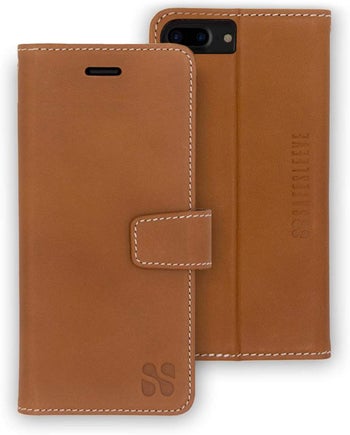 SafeSleeve leather case for iPhone 6 Plus and 6s Plus