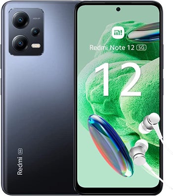 Redmi Note 12 in Black with 18% on Amazon UK