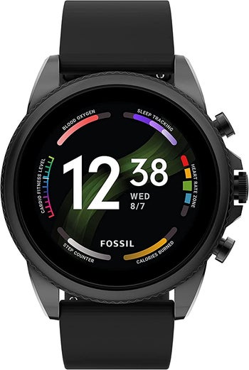 Fossil Gen 6 44mm Black color: Now 36% OFF on Amazon
