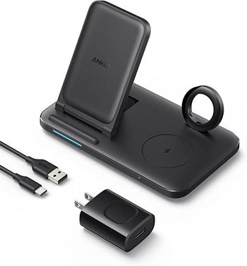 Anker Foldable 3-in-1 Wireless Charging Station with 17% discount