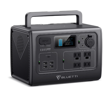 Bluetti EB55 portable power station, 537Wh capacity: now 30% off at Walmart