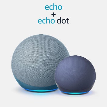 Echo (4th Gen) Multi-room Music bundle with Echo Dot (5th Gen)