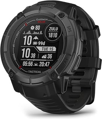 The Garmin Instinct 2X Solar Tactical Edition is now 20% off on Amazon