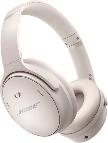Bose QuietComfort 45 (White Smoke): now $130 off at Best Buy