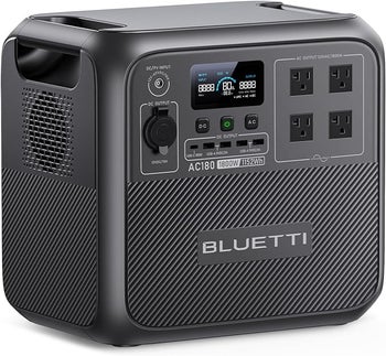 The Bluetti AC180 is now 34% off on Amazon