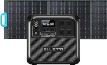 BLUETTI AC180 + PV200 solar panel: 45% OFF!