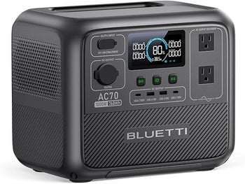 Bluetti AC70 having a huge discount
