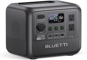 The BLUETTI AC50B is $100 off for Prime members