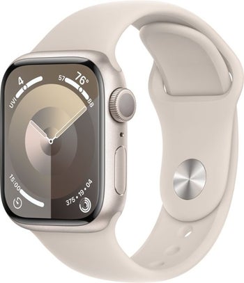 $100 saved on the Apple Watch Series 9 (GPS, 41mm) at Best Buy!