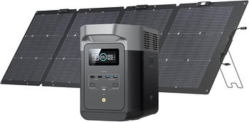 EcoFlow Delta 2 + 220W solar panel: $850 OFF!