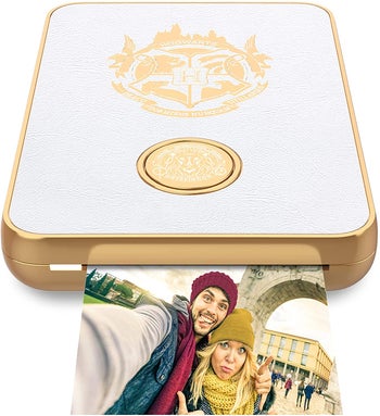 Lifeprint Hyperphoto - Harry Potter Special Edition. Make your photos come to life like magic! (White-Gold)