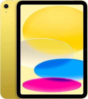 Save $100 on the 256GB iPad 10 in Yellow