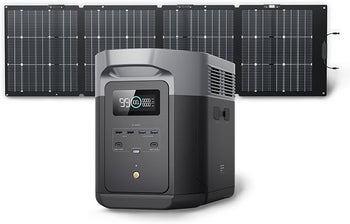 Ecoflow Delta 2 Max + 220W Painel solar: 41% de desconto!