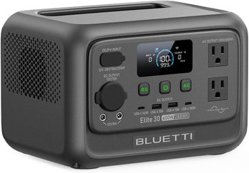 The Bluetti Elite 30 V2: now $80 off