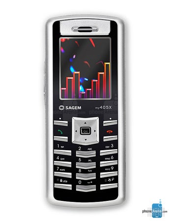 Sagem my405X specs