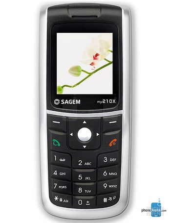Sagem my210X specs