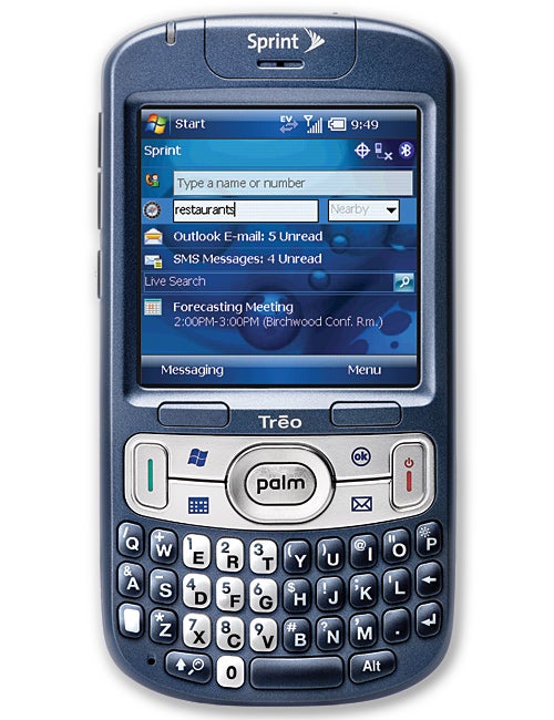 Palm Treo 800w specs - PhoneArena