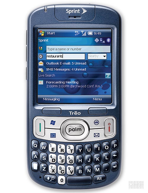 Palm Treo 800w Full Specifications PhoneArena