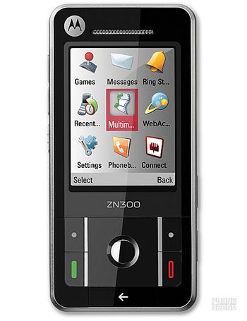 Motorola MOTO ZN300 specs