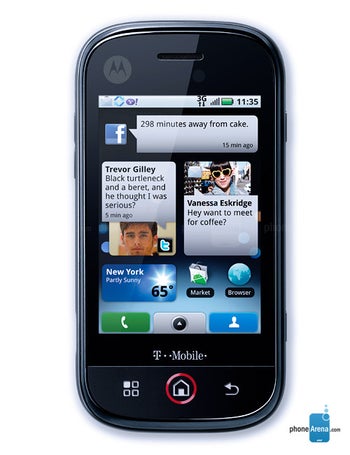 Motorola CLIQ specs