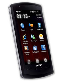 Acer neoTouch specs