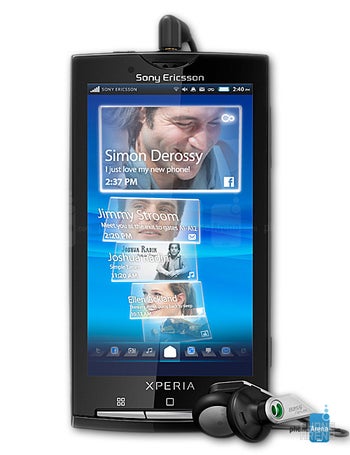Sony Ericsson Xperia X10a specs