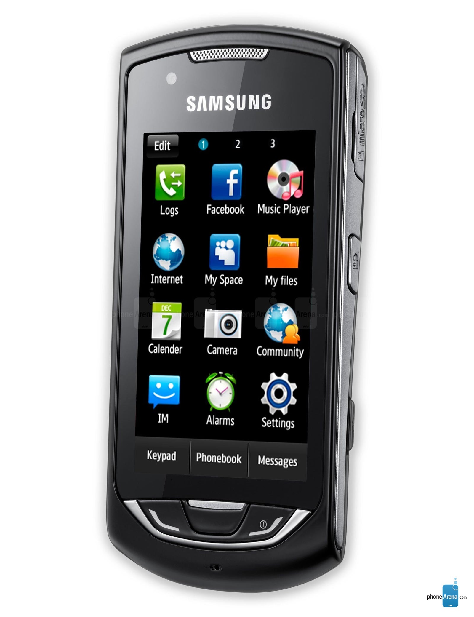 Samsung Monte S5620 specs - PhoneArena