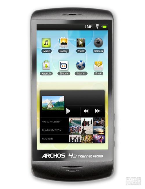 Batteria Sostitutiva 1600mAh Per Archos 43 Internet Tablet E 8300 – Compatibile L04041200625, Li-Polymer 3.7V - 2