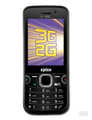 Spice Mobile G-6550 specs