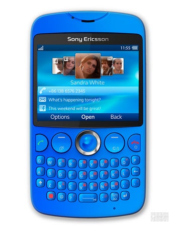 Sony Ericsson txt specs