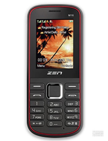 Zen Mobile M16 specs