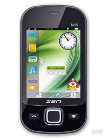 Zen Mobile M45 specs
