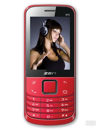 Zen Mobile M72 specs